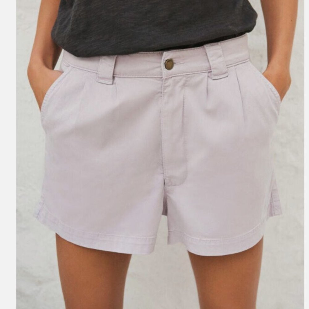 NEW Ba&Sh Prisme Shorts Mauve Size M $220 - Picture 2 of 7